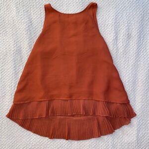 Abercrombie chiffon tank